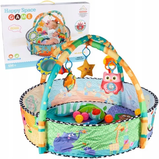 Maplplay lavinamasis kilimėlis su kamuoliukais 3 in 1
