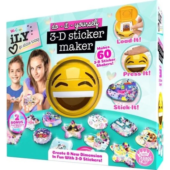 WECOOL 3D lipdukų gaminimo rinkinys