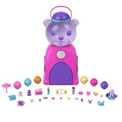 Polly Pocket Gumball Bear - Žaislų rinkinys su lėlėmis 