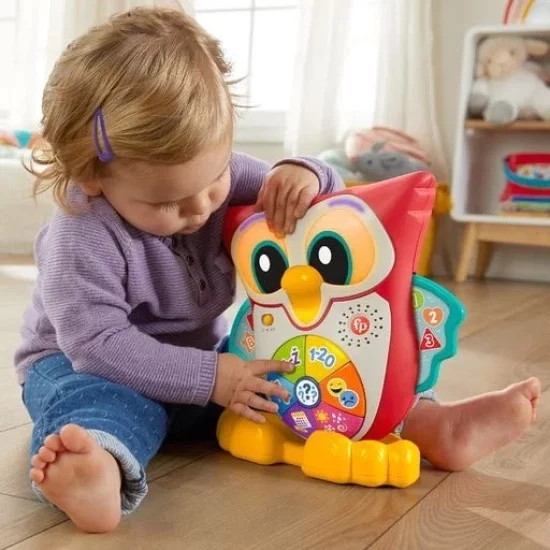 Fisher Price Linkimals muzikinis-interaktyvus pelėdžiukas Pupū (Lietuviškai įgarsintas) Fisher Price Linkimals muzikinis-interaktyvus pelėdžiukas Pupū (Lietuviškai įgarsintas)