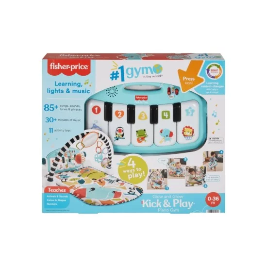 Fisher - price grojantis ir šviečiantis kilimėlis Fisher - price grojantis ir šviečiantis kilimėlis