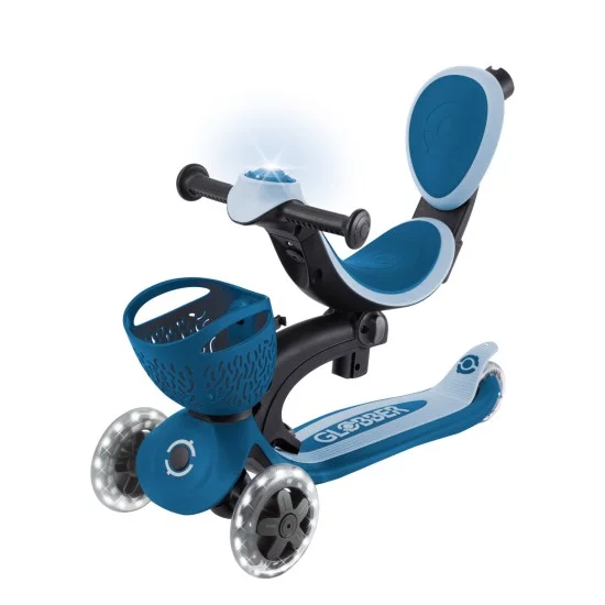 GLOBBER GO•UP BABY 360° LIGHTS- paspirtukas šviečiančiais ratais GLOBBER GO•UP BABY 360° LIGHTS- paspirtukas šviečiančiais ratais