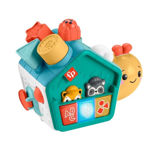 FISHER PRICE formelių rušiuoklė, namelis  - Sraigė 