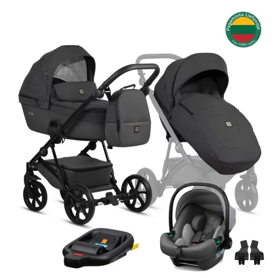 Tutis Viva⁵ universalus vežimėlis 4in1