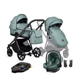 Tutis Mio3+ Thermo universalus vežimėlis 4in1