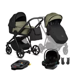 Tutis Mio3+ Thermo Leather universalus vežimėlis 4in1