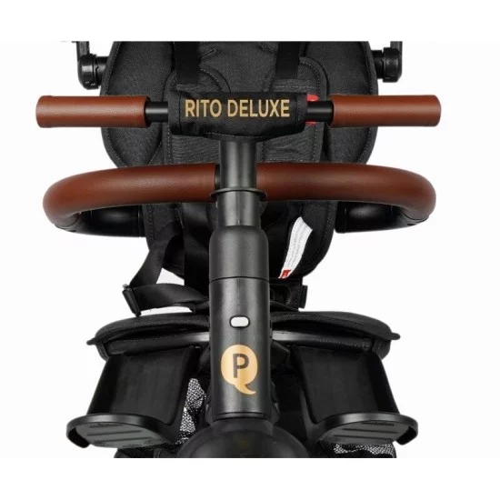QPLAY RITO DELUXE Rubber sulankstomas triratukas guminiais ratais QPLAY RITO DELUXE Rubber sulankstomas triratukas guminiais ratais