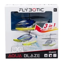 FLYBOTIC Radijo bangomis valdomas sraigtasparnis „Aqua Blaze“, 22 cm