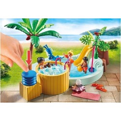 PLAYMOBIL MY LIFE Vaikų baseinas su sūkurine vonia 71529