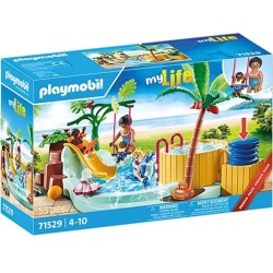PLAYMOBIL MY LIFE Vaikų baseinas su sūkurine vonia 71529