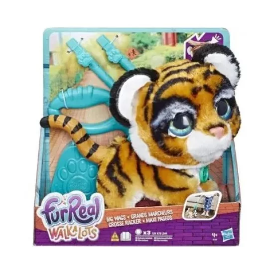 FurReal interaktyvus tigriukas su pavadėliu FurReal interaktyvus tigriukas su pavadėliu