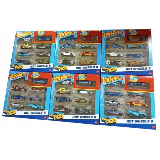 HOT WHEELS automodeliai 8 vnt HOT WHEELS automodeliai 8 vnt