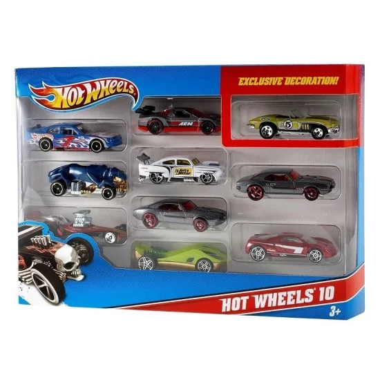 HOT WHEELS automodeliai 10 vnt