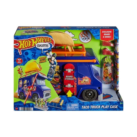 HOT WHEELS rinkinys riedlenčių parkas Taco