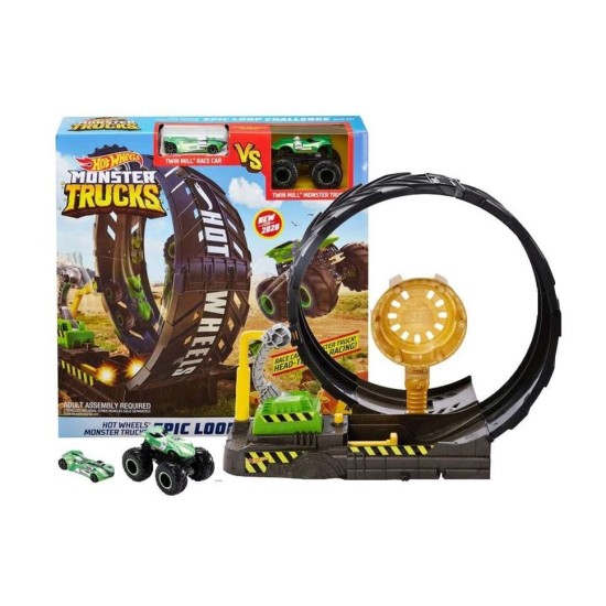 HOT WHEELS triukų trasa  Monster Trucks