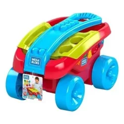 Fisher price Mega Bloks karutis su kaladėlėmis 25 det
