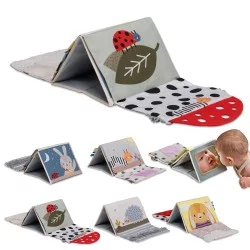 Taf Toys kūdikio knygelė Tummy time Sensory bookė