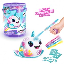 AIRBRUSH PLUSH Rinkinys su aerografu „Gyvūnėlis kibirėlyje“