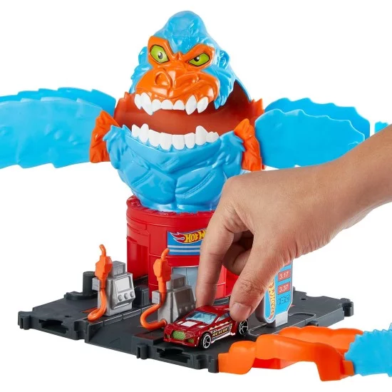 HOT WHEELS CITY triukų trasų rinkinys 4 in 1 HOT WHEELS CITY triukų trasų rinkinys 4 in 1