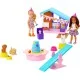 Barbie Chelsea šuniukų vakarėlio rinkinys su dviem mini lėlėmis ir priedais