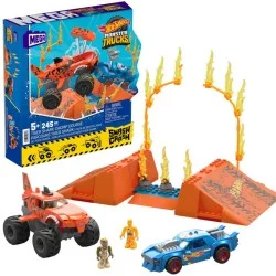 MEGA CONSTRUX HOT WHEELS konstruktorius Hot Wheels Susidūrimas 245 det.