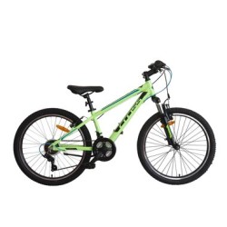 Dviratis CROSS Boxer 24'' 21G dydis 31cm (žalia)