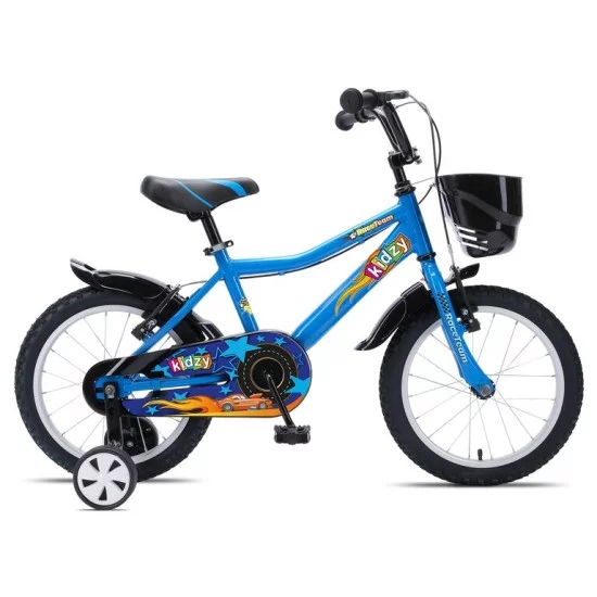 Dviratis Gokidy Kidzy Racer 16" // 1G, 10,5" (27 cm) (mėlyna) Dviratis Gokidy Kidzy Racer 16" // 1G, 10,5" (27 cm) (mėlyna)
