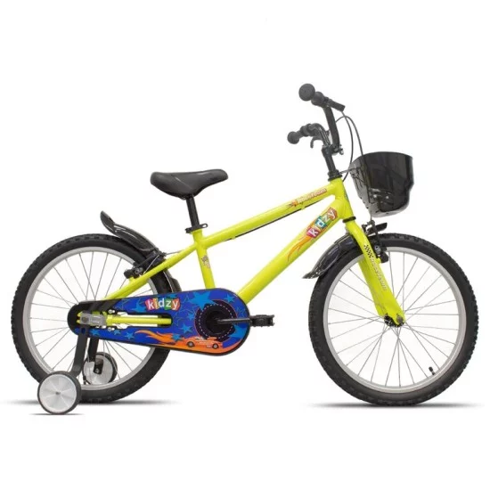Dviratis Gokidy Kidzy Racer 20" // 1G (geltona) Dviratis Gokidy Kidzy Racer 20" // 1G (geltona)