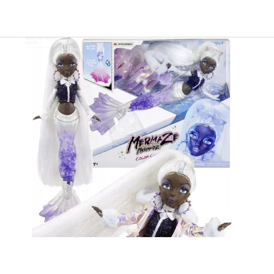 MERMAZE MERMAIDZ Prabangi lėlytė-undinėlė, 34cm MERMAZE MERMAIDZ Prabangi lėlytė-undinėlė, 34cm
