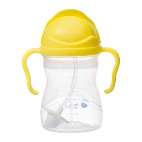b.box Neišsiliejanti gertuvė su svareliu 240 ml "Lemon"