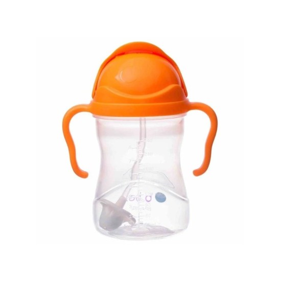 b.box Neišsiliejanti gertuvė su svareliu 240 ml "Orange Zing"