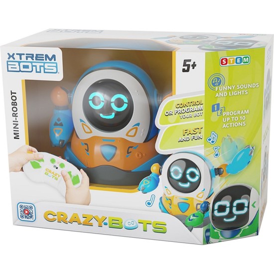 XTREM BOTS CRAZY BOT Robotas ROLL XTREM BOTS CRAZY BOT Robotas ROLL