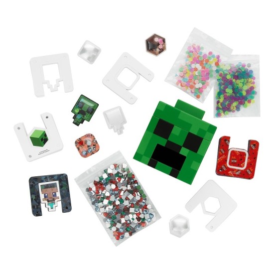 MINECRAFT DIY 3D lipdukų gaminimo rinkinys MINECRAFT DIY 3D lipdukų gaminimo rinkinys