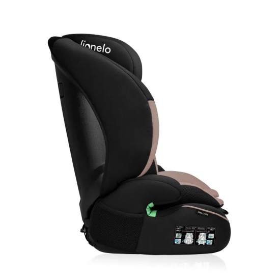 Automobilinė kėdutė Lionelo LEVI I-SIZE (9-36kg) 76-150 cm