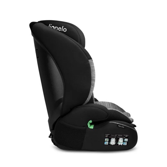 Automobilinė kėdutė Lionelo LEVI I-SIZE (9-36kg) 76-150 cm