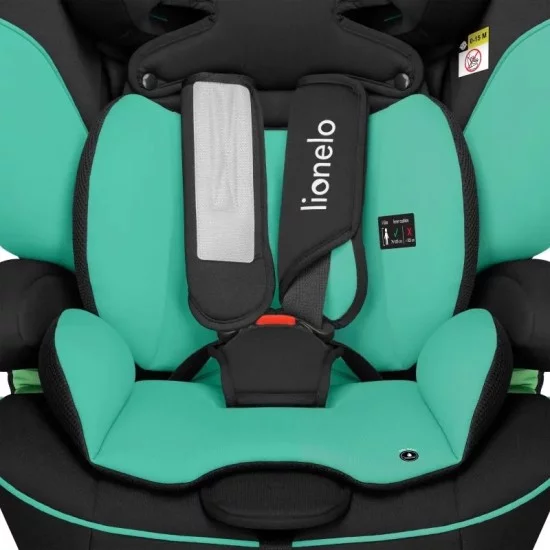 Automobilinė kėdutė Lionelo LEVI I-SIZE (9-36kg) 76-150 cm
