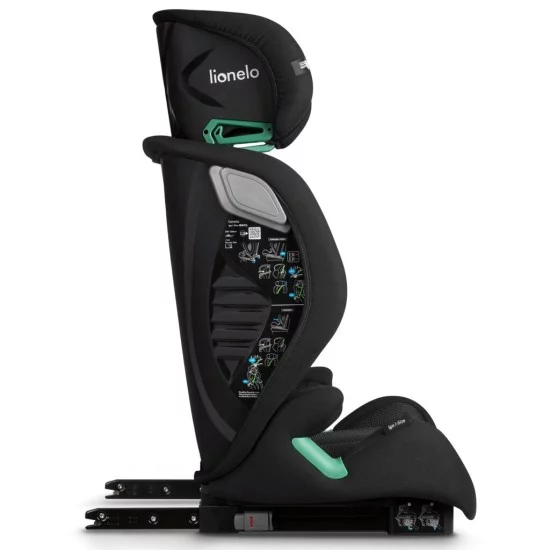 Automobilinė kėdutė Lionelo Igo I-Size, 15-36 kg, 100-150 cm Automobilinė kėdutė Lionelo Igo I-Size, 15-36 kg, 100-150 cm