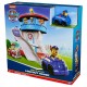 Paw Patrol bazės stebėjimo bokštas su čiuožykla + persekiojimo automobilis
