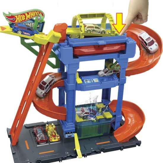 Hot Wheels rinkinys "Miestas - Autoplovykla"