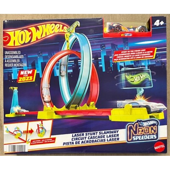 Hot Wheels trasa "Neon speeders"