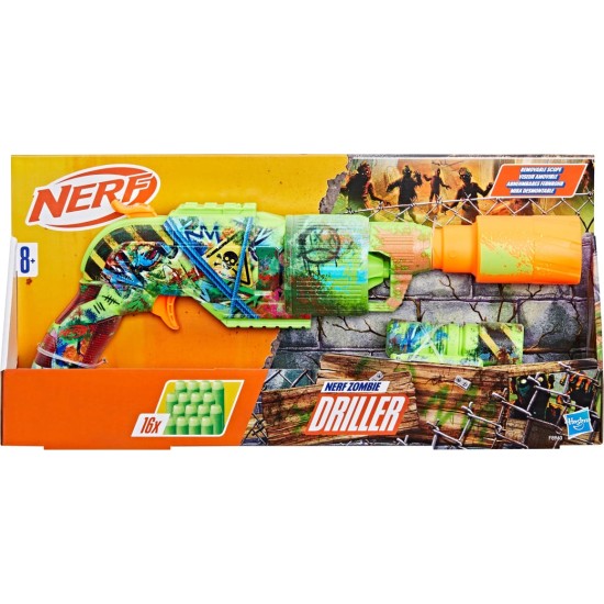NERF Zombių šautuvas DRILLER