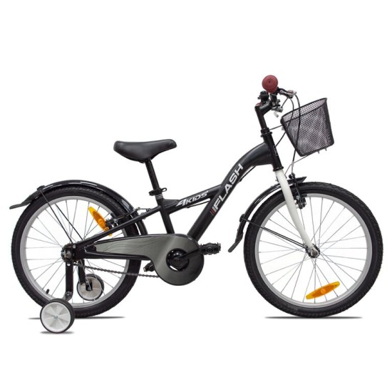 4KIDS Flash 20" // 1G, dydis 10" (25.5 cm) (juoda) 4KIDS Flash 20" // 1G, dydis 10" (25.5 cm) (juoda)