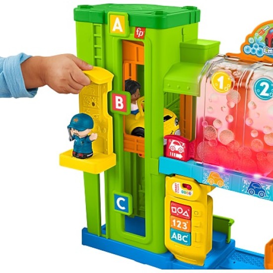 Fisher-Price® interaktyvus mažylių automobilių garažas