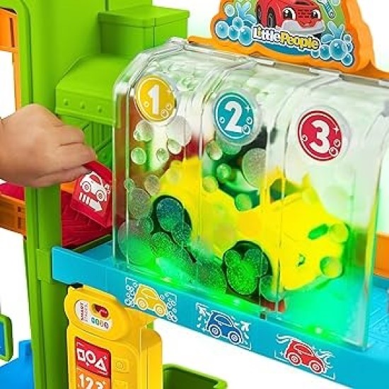 Fisher-Price® interaktyvus mažylių automobilių garažas