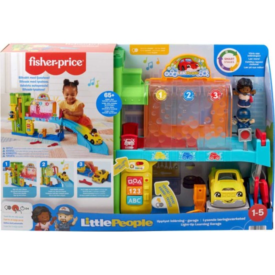Fisher-Price® interaktyvus mažylių automobilių garažas