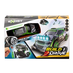 EXOST Radijo bangomis valdomas automobilis „Build 2 Drive - Rally Spotlights“, 15 cm