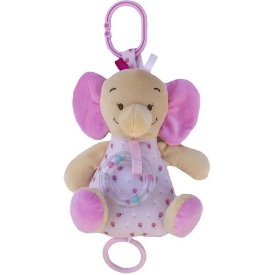 TULILO pliušinis, grojantis pakabinamas žaislas 18cm TULILO pliušinis, grojantis pakabinamas žaislas 18cm