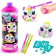 AIRBRUSH PLUSH Rinkinys su aerografu „Mini neoninis siurprizas“, 2.vnt
