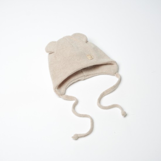 Vilaurita Merino vilnos kepurė (dviejų sluoksnių)