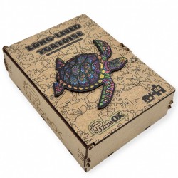 PUZZLEOK medinė dėlionė Vėžlys 68 det